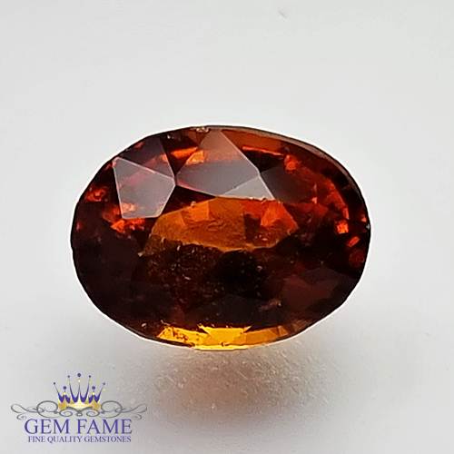 Hessonite Gomed 3.34ct Gemstone Ceylon