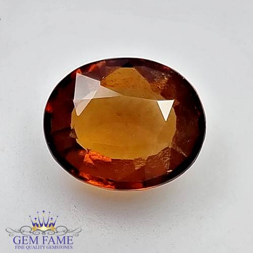 Hessonite Gomed 3.35ct Gemstone Ceylon