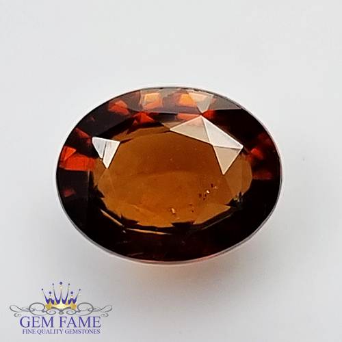 Hessonite Gomed 2.76ct Gemstone Ceylon