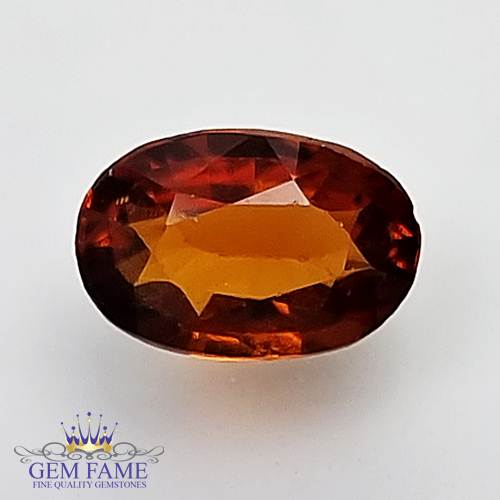 Hessonite Gomed 2.76ct Gemstone Ceylon