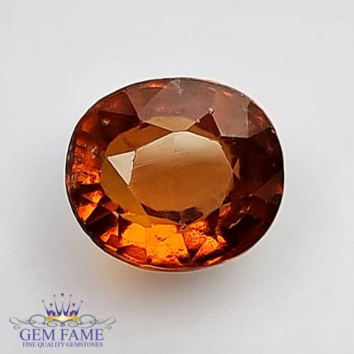 Hessonite Gomed 2.97ct Gemstone Ceylon