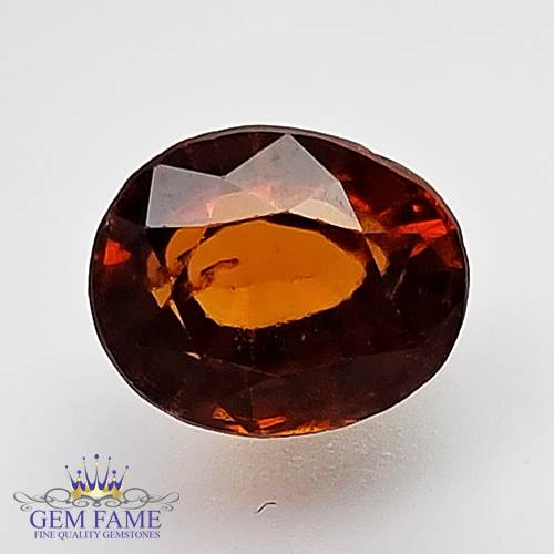 Hessonite Gomed 2.99ct Gemstone Ceylon