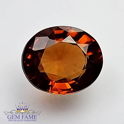 Hessonite Gomed 2.63ct Gemstone Ceylon