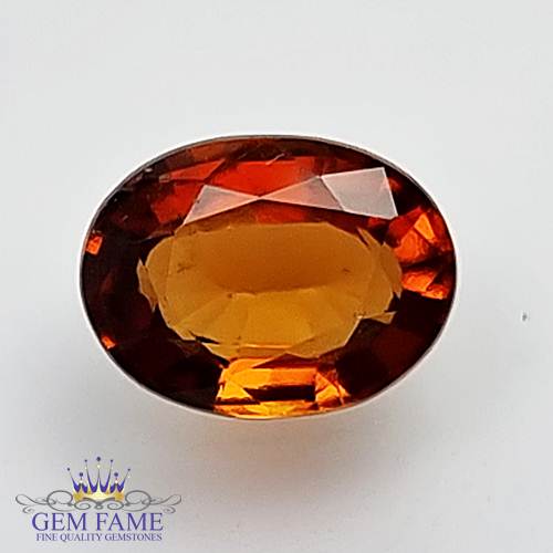 Hessonite Gomed 2.15ct Gemstone Ceylon