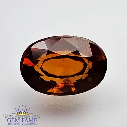 Hessonite Gomed 3.08ct Gemstone Ceylon