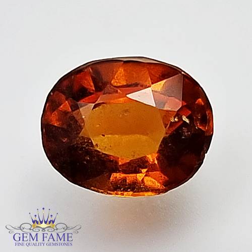 Hessonite Gomed 2.45ct Gemstone Ceylon