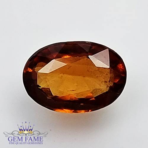 Hessonite Gomed 2.22ct Gemstone Ceylon