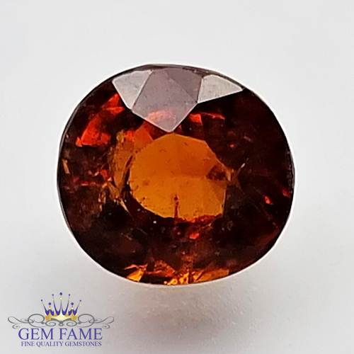 Hessonite Gomed 2.66ct Gemstone Ceylon