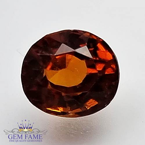 Hessonite Gomed 2.71ct Gemstone Ceylon