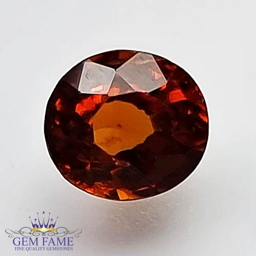 Hessonite Gomed 1.98ct Gemstone Ceylon