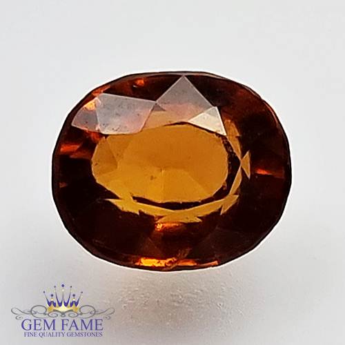 Hessonite Gomed 2.13ct Gemstone Ceylon