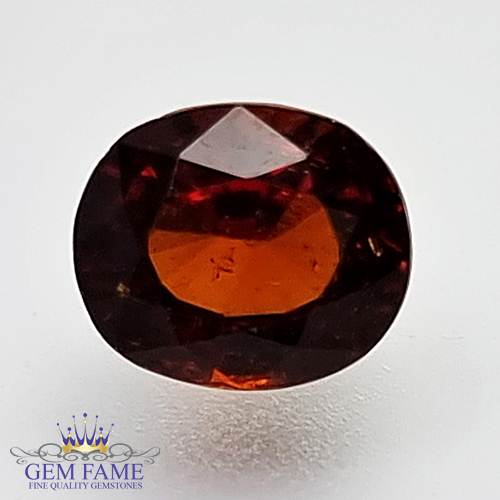 Hessonite Gomed 1.92ct Gemstone Ceylon