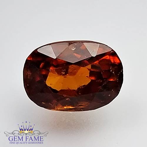 Hessonite Gomed 2.60ct Gemstone Ceylon