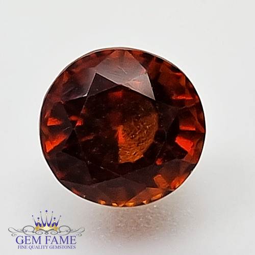 Hessonite Gomed 4.16ct Gemstone Ceylon