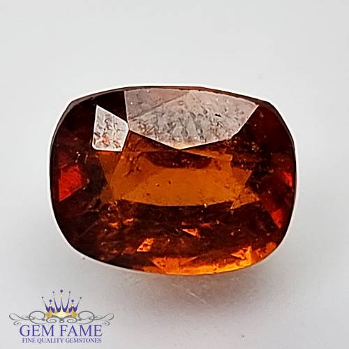 Hessonite Gomed 3.18ct Gemstone Ceylon