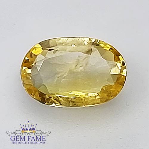 Yellow Sapphire 1.09ct Gemstone Ceylon