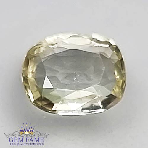 Yellow Sapphire 0.88ct Gemstone Ceylon