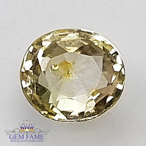 Yellow Sapphire 0.67ct Gemstone Ceylon