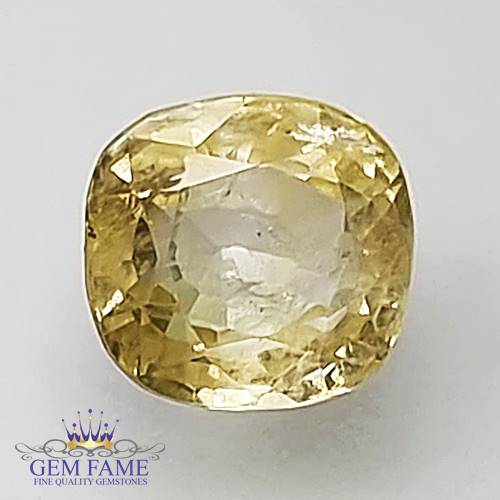 Yellow Sapphire 1.75ct Gemstone Ceylon