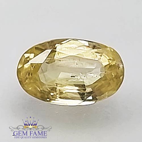 Yellow Sapphire 1.08ct Gemstone Ceylon