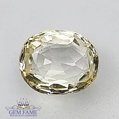 Yellow Sapphire 0.98ct Gemstone Ceylon