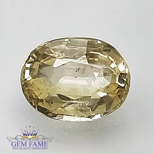 Yellow Sapphire 1.55ct Gemstone Ceylon