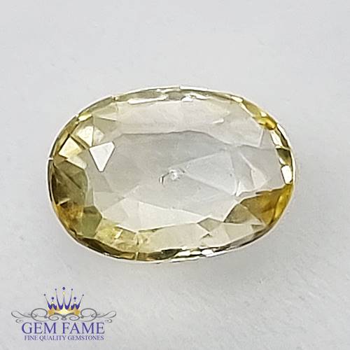 Yellow Sapphire 0.74ct Gemstone Ceylon