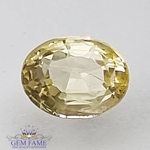 Yellow Sapphire 0.47ct Gemstone Ceylon