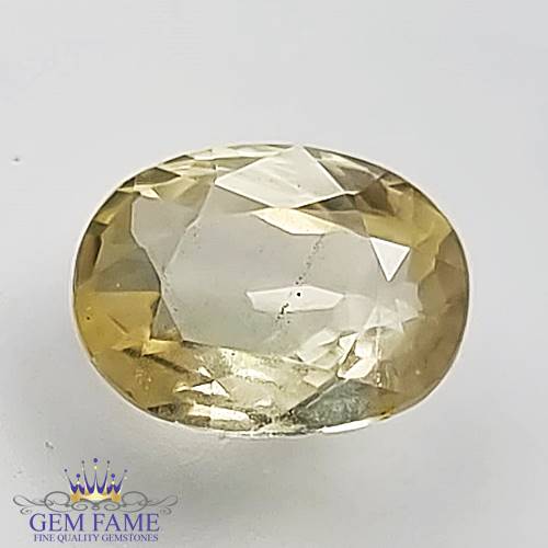 Yellow Sapphire 1.57ct Gemstone Ceylon