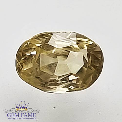 Yellow Sapphire 0.71ct Gemstone Ceylon
