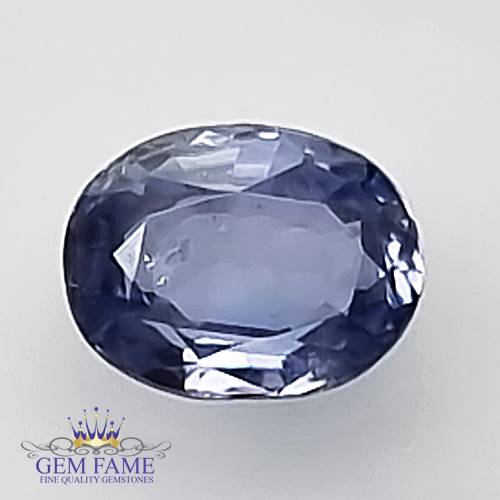 Blue Sapphire 0.78ct Natural Gemstone Ceylon