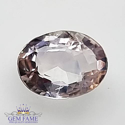 White Sapphire 0.59ct Natural Gemstone Ceylon