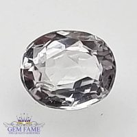 White Sapphire 0.52ct Natural Gemstone Ceylon