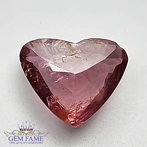 Padparadscha Sapphire 3.45ct Gemstone Ceylon