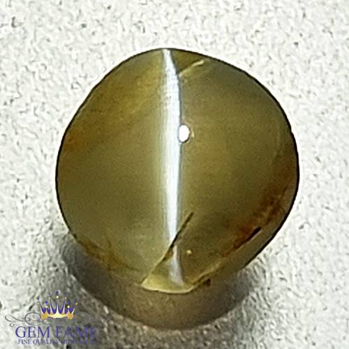 Chrysoberyl Cat's Eye 0.58ct Natural Gemstone