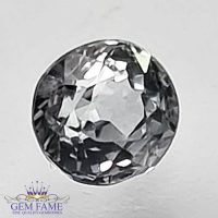 White Sapphire 0.53ct Gemstone Ceylon