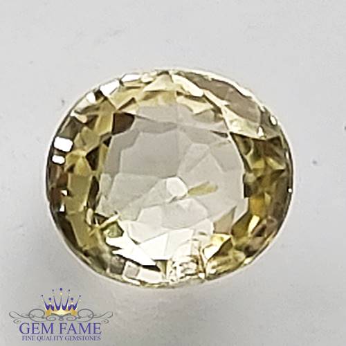 Yellow Sapphire 0.80ct Gemstone Ceylon