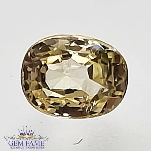 Yellow Sapphire 0.73ct Gemstone Ceylon