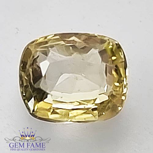 Yellow Sapphire 0.72ct Gemstone Ceylon