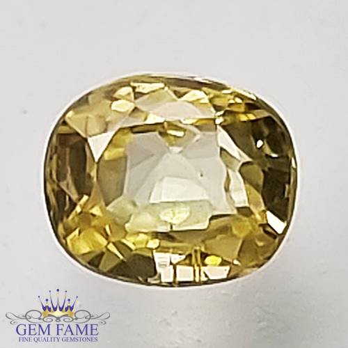 Yellow Sapphire 0.65ct Gemstone Ceylon