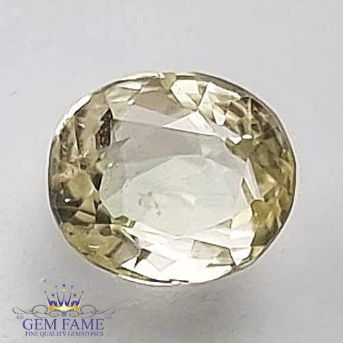 Yellow Sapphire 1.08ct Gemstone Ceylon