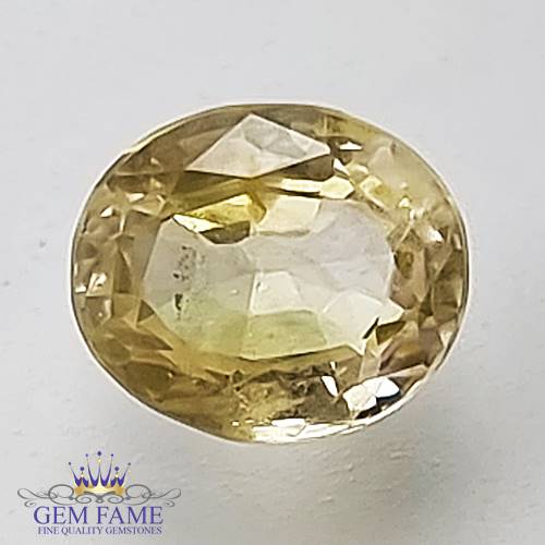 Yellow Sapphire 1.12ct Gemstone Ceylon
