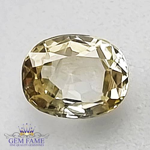 Yellow Sapphire 0.81ct Gemstone Ceylon