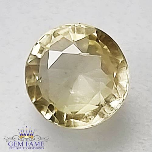 Yellow Sapphire 0.91ct Gemstone Ceylon