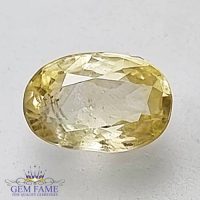 Yellow Sapphire 0.98ct Gemstone Ceylon