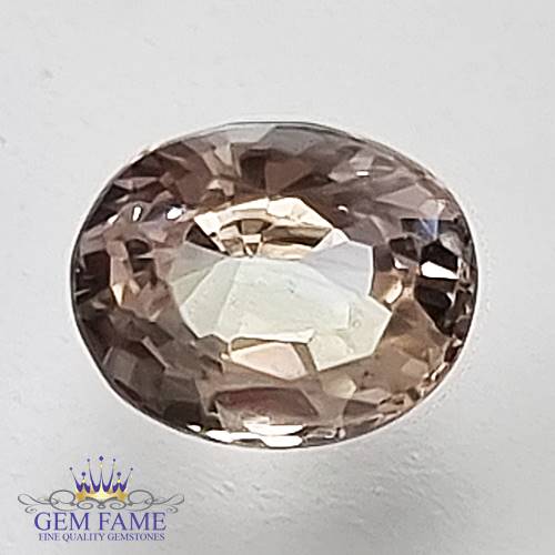 White Sapphire 0.91ct Gemstone Ceylon