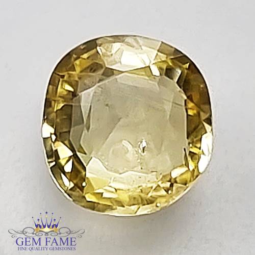 Yellow Sapphire 1.11ct Gemstone Ceylon