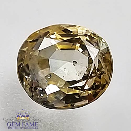 Yellow Sapphire 1.34ct Gemstone Ceylon
