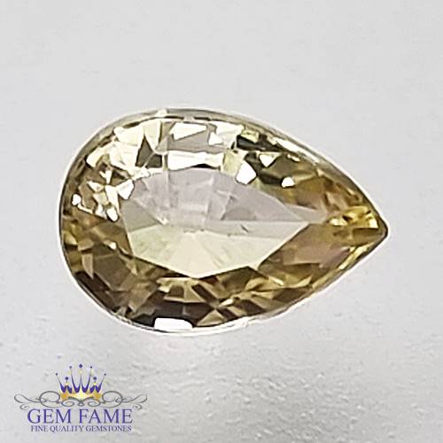 Yellow Sapphire 0.82ct Gemstone Ceylon