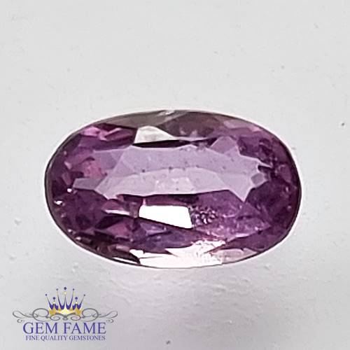 Pink Sapphire 0.55ct Gemstone Ceylon